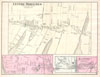 1873 Beers Map of Moriches, Eastport and Southampton, Long Island, New York