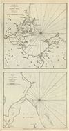 1794 Laurie and Whittle Nautical Chart or Map of the East Coast of Ceylon or Sri Lanka