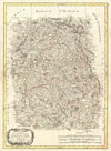 1771 Bonne Map of Brie and Champagne, France