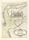1764 Bellin Map of Charleston, South Carolina