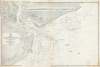 1912 British Admiralty Nautical Chart or Map of Charleston Harbor, South Carolina