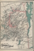 1891 American Bank Note Co. Map of the Chateaugay Railroad