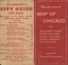Blanchard's map of Chicago with new street names, steam railroads, street car lines, street numbers and sections. - Alternate View 2 Thumbnail