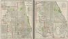 1910  Rand McNally Map of Chicago, Illinois