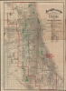 1893 Rand McNally Map of Chicago, World's Columbian Exposition