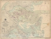 1945 U.S. Hydrographic Nautical Map of Chimu Wan, Okinawa