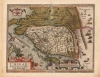 1584/1602 Ortelius Map of China and the Philippines: Original Vrients Color