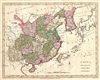 1794 Wilkinson Map of China, Korea (Corea) and Formosa (Taiwan)
