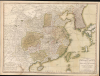 1775 / 1823 Robert Laurie Map of China and Korea (Sea of Korea)