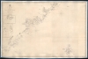 1849 Admiralty Blueback Nautical Map of Fujian (Xiamen / Amoy) China