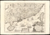 1696 Coronelli Map of Southern China and Taiwan