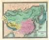 1835 Burr Map of China and Japan