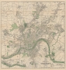 Mendenhall's standard guide map of Cincinnati : accompanied by new ready reference street index. - Main View Thumbnail