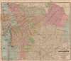 1891 Railway Publishing Company City Plan or Map of Brooklyn, New York