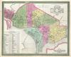 1854 Mitchell Map of Washington D.C.