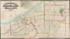 1873 Stringer / Dercum Map of Cleveland, Ohio