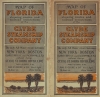 The Clyde Steamship Co. Map of Florida Showing Routes and Railroad Connections. - Alternate View 1 Thumbnail