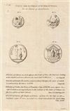 1786 Bocage Chart of Ancient Greek Coins
