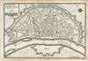 1705 Nicholas de Fer Map of Cologne, Germany