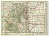 1920 Clason Pocket Map of Colorado