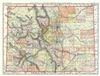 1893 Rand McNally Map of Colorado