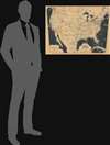 1945 Aviation Supply Office Map of United States Commercial Airline Routes