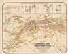 Map of the Comstock Lode and the Washoe Mining Claims in Storey and Lyon Counties, Nevada. - Main View Thumbnail