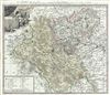 1747 Homann Heirs Map of Glatz (County of Kladsko) and Munsterburg in Selesia, Poland