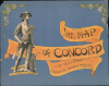 1928 Bodley Pictorial Map of Concord, Massachusetts