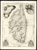 1692 Coronelli Map of Corsica