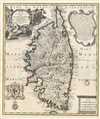 1742 Covens and Mortier Map of Corsica, France