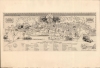 1931 Bonnerot / Perroud Map of Bouchard Père et Fils Vineyards in Burgundy, France