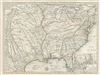 1782 Delisle Map of the United States (British Colonies - first map to name Texas)