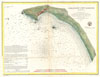 1859 U.S. Coast Survey Map or Nautical Chart of Crescent City, California