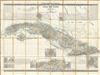 1853 Coello Map of Cuba