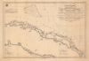 1836 Direccion Hidrografia Chart of Central Cuba