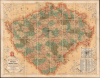 Politická a Místopiśná Mapa Kráovství Českého. - Main View Thumbnail