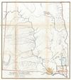 1863 Public Survey Map of North Dakota and South Dakota (Dakota Territory)