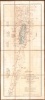 1866 Vignes / Lemercier Map of the Dead Sea and Environs, Holy Land