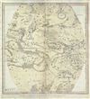 1835 Burritt / Huntington Map of the Constellations or Stars in October, November and December