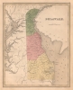 1838 Bradford Map of Delaware