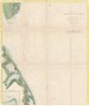 1866 U.S. Coast Survey Map of the Delaware Bay Entrance