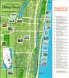 1965 Dolph Map Company Tourist City Plan or Map of Delray Beach, Florida