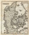 1828 Malte-Brun Map of Denmark