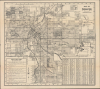 1943 Daniel-Smith City Plan of Denver, Colorado