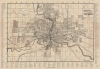 1906 Tate City Plan or Map of Des Moines, Iowa