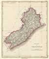 1854 Pharoah Map of Vizagapatam of Visakhpatnam District, Andhra Pradesh, India