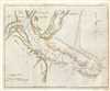 1833 Blunt Nautical Map of Doboy Sound, Georgia (Sapelo Island)