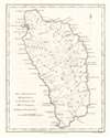 1794 Edwards and Stockdale Map of Dominica