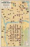 1927 Clason Map of Chicago, Illinois